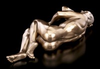 Male Nude Figurine - Dreaming on the Ground