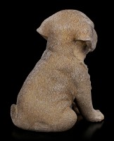 Dog Figurine - Choco Labrador Puppy