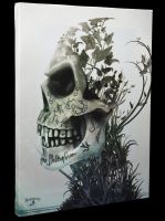 Small Canvas Skull - Satyr Sancti
