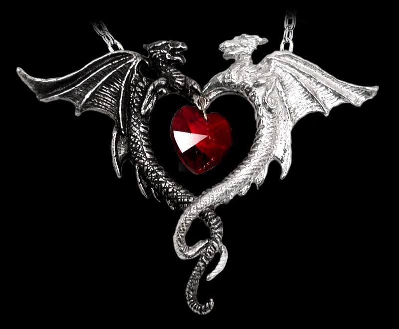 Coeur Sauvage - Alchemy Drachen Halskette