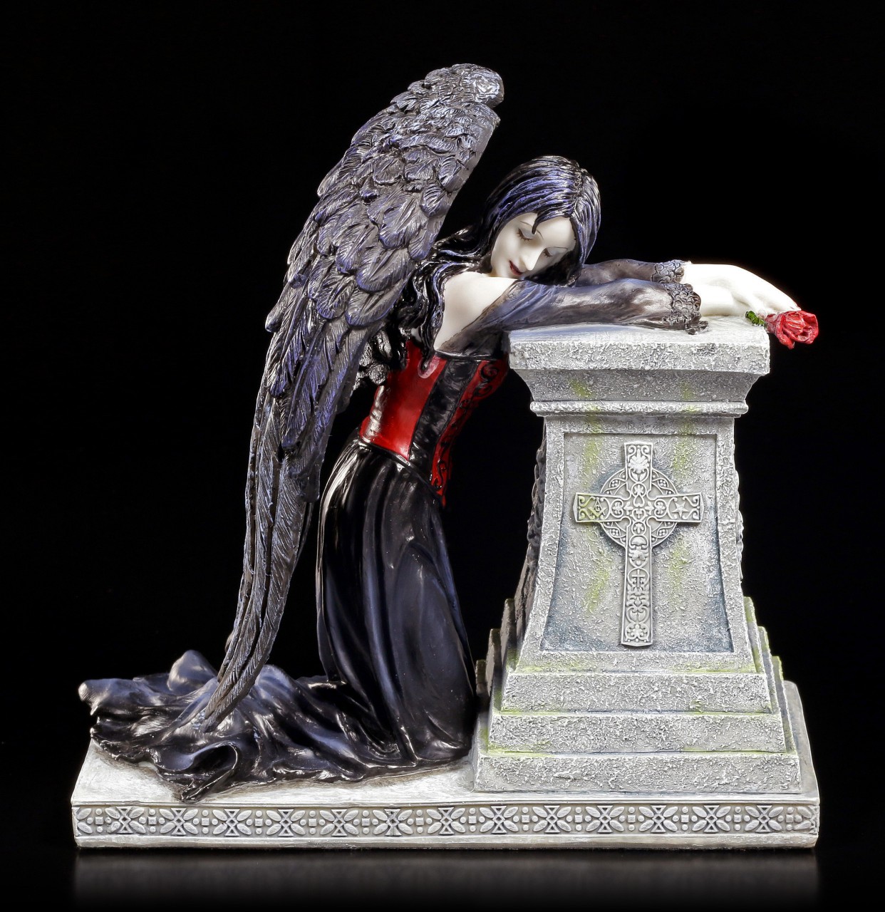 Trauernder Grabengel Figur - Gothic Engel