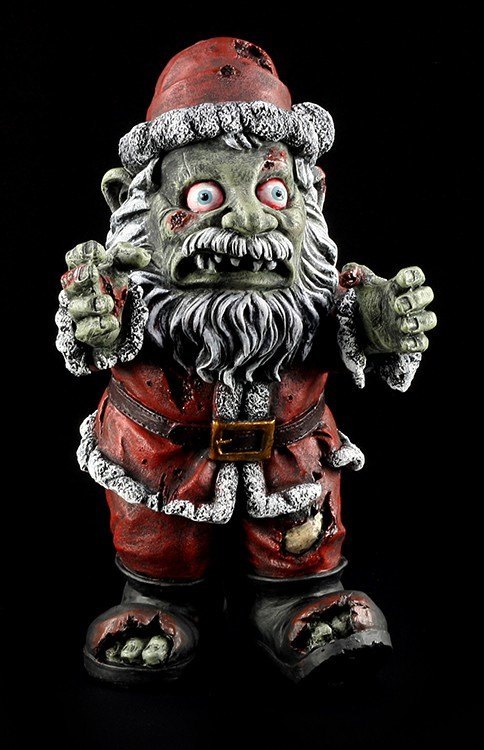 Zombie Figurine - Santa Claus