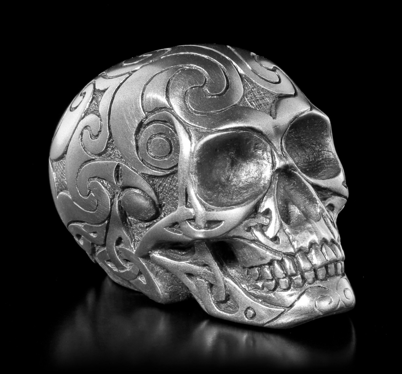 Celtic Skull Gunmetal mini