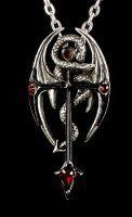 Draconkreuz - Alchemy Gothic Halskette