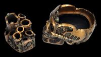 Steampunk Totenkopf Schatulle - Gear Skull