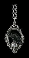 Alchemy Raven Necklace - Reflection of Poe