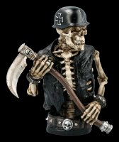 Skeleton Biker Figurine with Scythe - Ride out of Hell