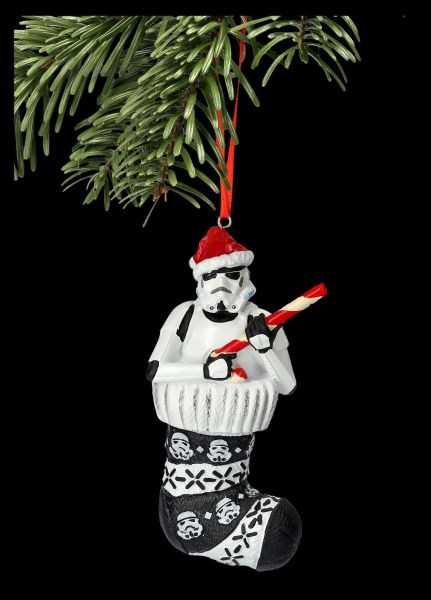 Christmas Tree Decoration - Stormtrooper in Sock