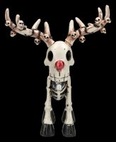 Skelett Rentier Weihnachtsfigur - Rudi