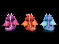 Drei Weise Drachen Figuren - Nichts Böses
