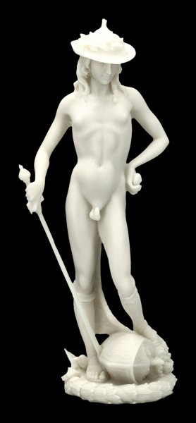 David Figur nach Donatello - weiß