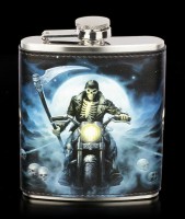 Hip Flask with Reaper - Hell Rider