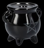Incense Burner - Cauldron with Pentagram