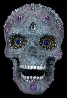 Deko Totenkopf verziert - Bejewelled