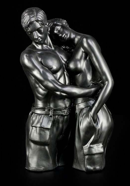 Lovers Figurine - standing black