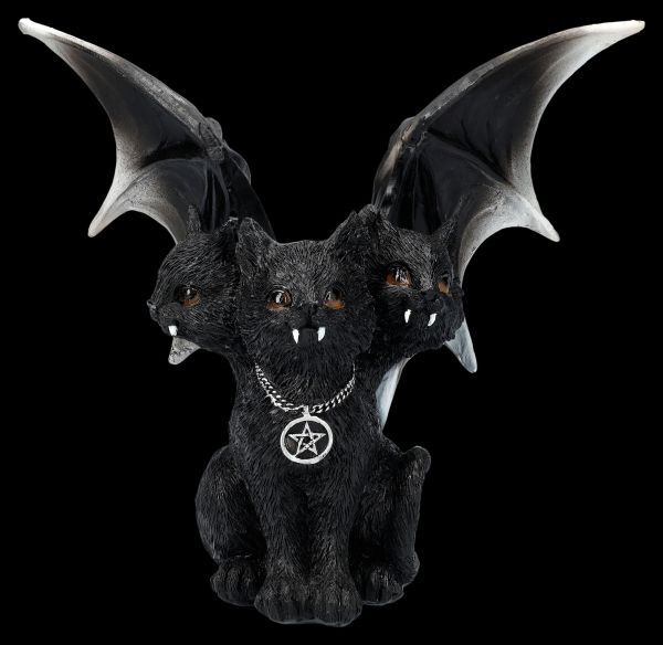 Cat Figurine - Three-Headed Vampire Large