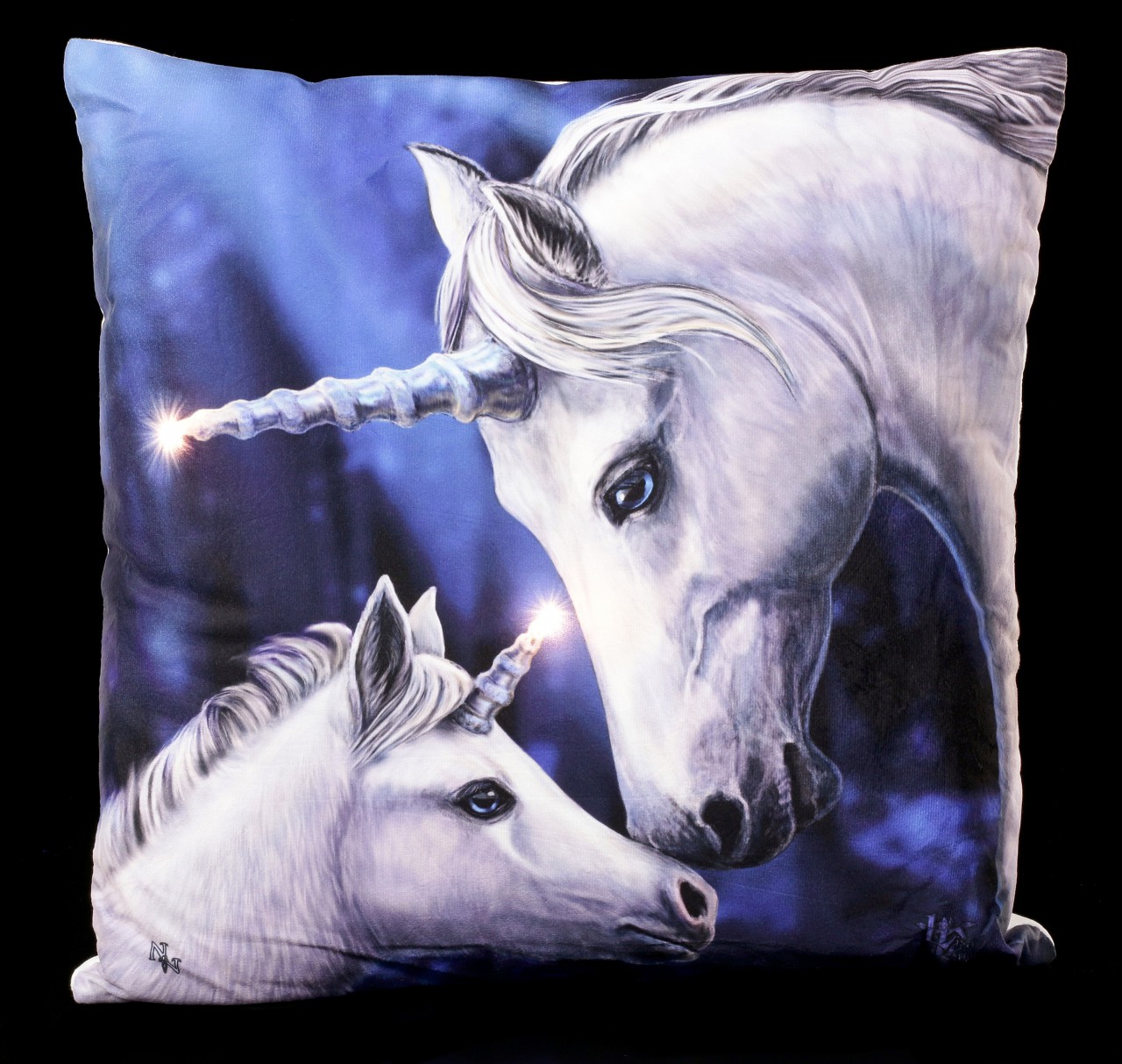 LED Cushion with Unicorns - Sacred Love