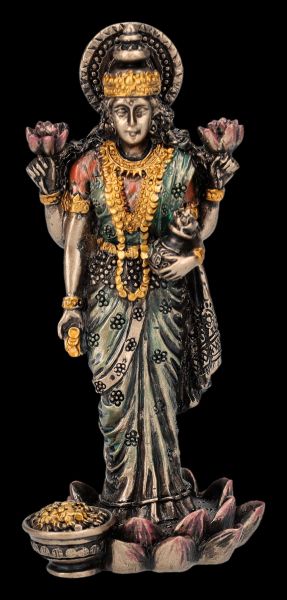 Lakshmi Figur klein - Hinuistische Göttin der Liebe
