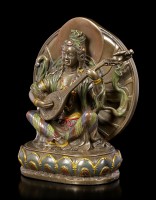 Buddha Figurine - Sarasvati with Vina