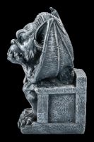 Gargoyle Figur - Kleiner Herrscher auf Thron
