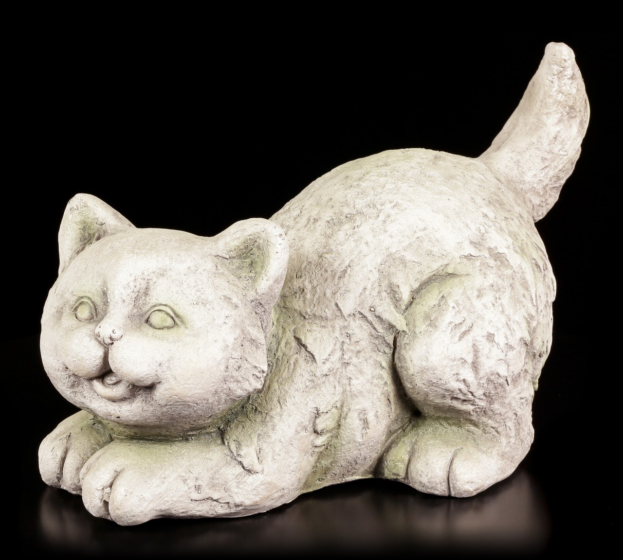 Garden Figurine - Playful Cat