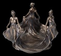 Art Nouveau Plate - Three Virgins with Plaits