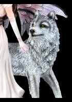 Fairy Figurine - Alari with her Wolf
