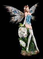 Large Fairy Statue - Tiger Lily white