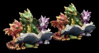Dragon Figurines Set of 2 - Family Album