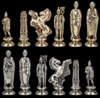 Chess Figurines Romans – Caesar Metal Large
