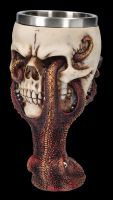 Goblet - Skull with Octopus