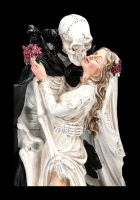 Skeleton Figurine - Dark Lord Kissing His Bride