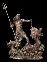 Poseidon Figurine - Riding on Sea Monster
