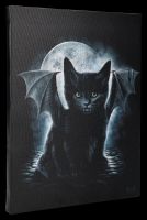 Kleine Leinwand Katze - Bat Cat