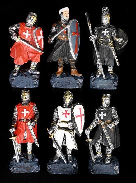 Knight Templar Magnets - Set of 6