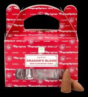 Backflow Incense Cones - Dragons Blood by Satya