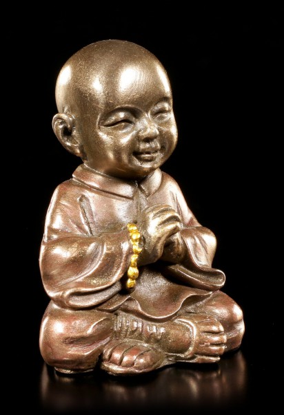 Kleine buddhistische Mönchs Figur