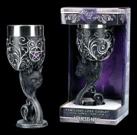 Goblet Set with Cats - Familiars Love