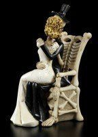 Skelett Figur - Brautpaar - In guten wie in schlechten Tagen