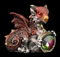 Dragon Figurines Set of 4 - Dragon&#39;s Reward