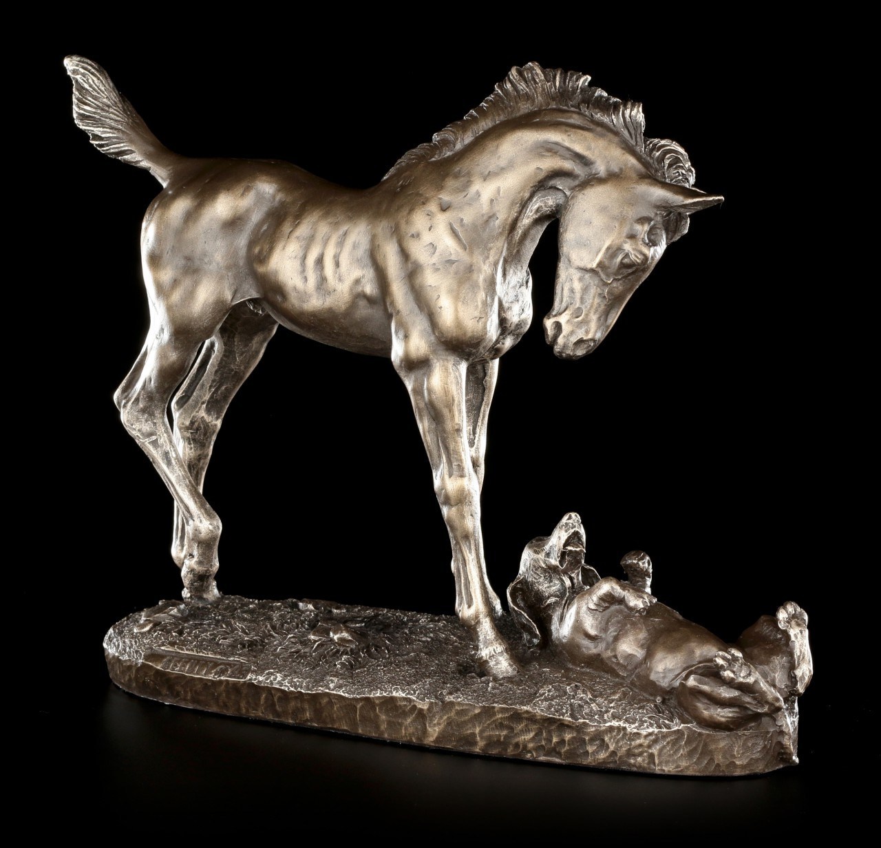 Pferde Figur - First Encounters - by David Geenty