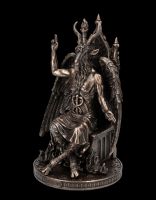 Baphomet Figurine Sitting on Throne