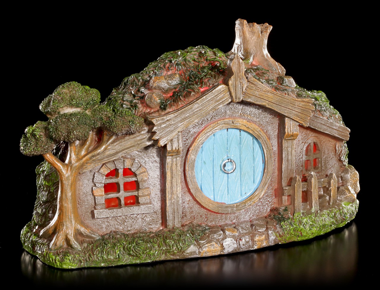 Elfen Häuschen mit LED - Fairy Cottage