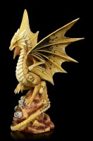 Drachen Figur - Adult Desert Dragon