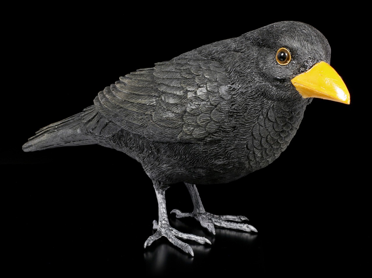 Garden Figurine - Common Blackbird