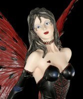 Fairy Figurine - Iridescent Heart - large