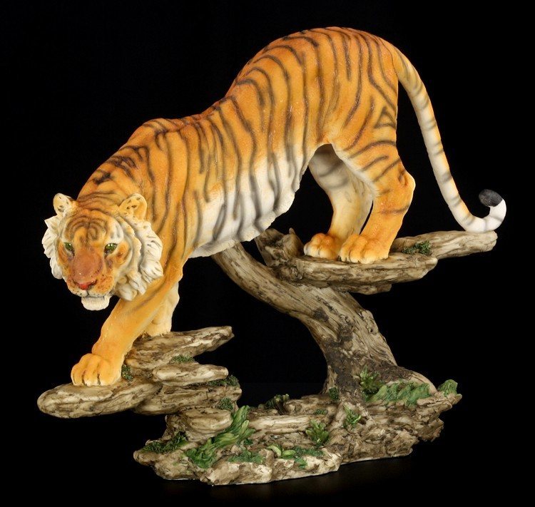 Large Tiger Figurine - Prowl