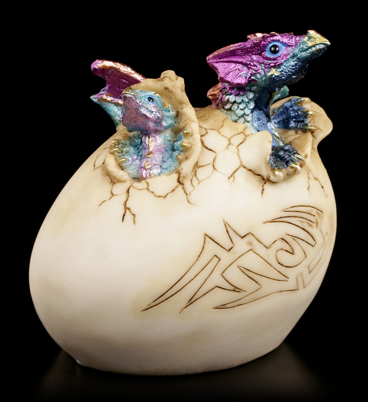 Dragon Figurine - Twins hatches