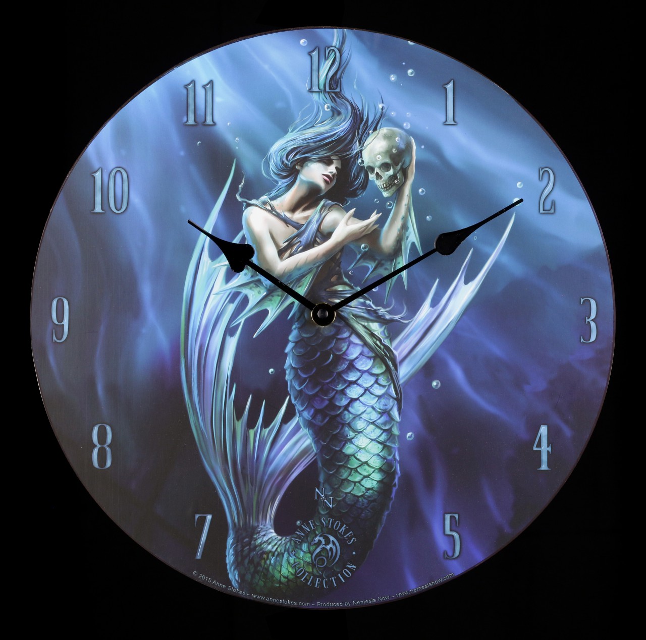 Clock Mermaid - Sailors Ruin by Anne Stokes