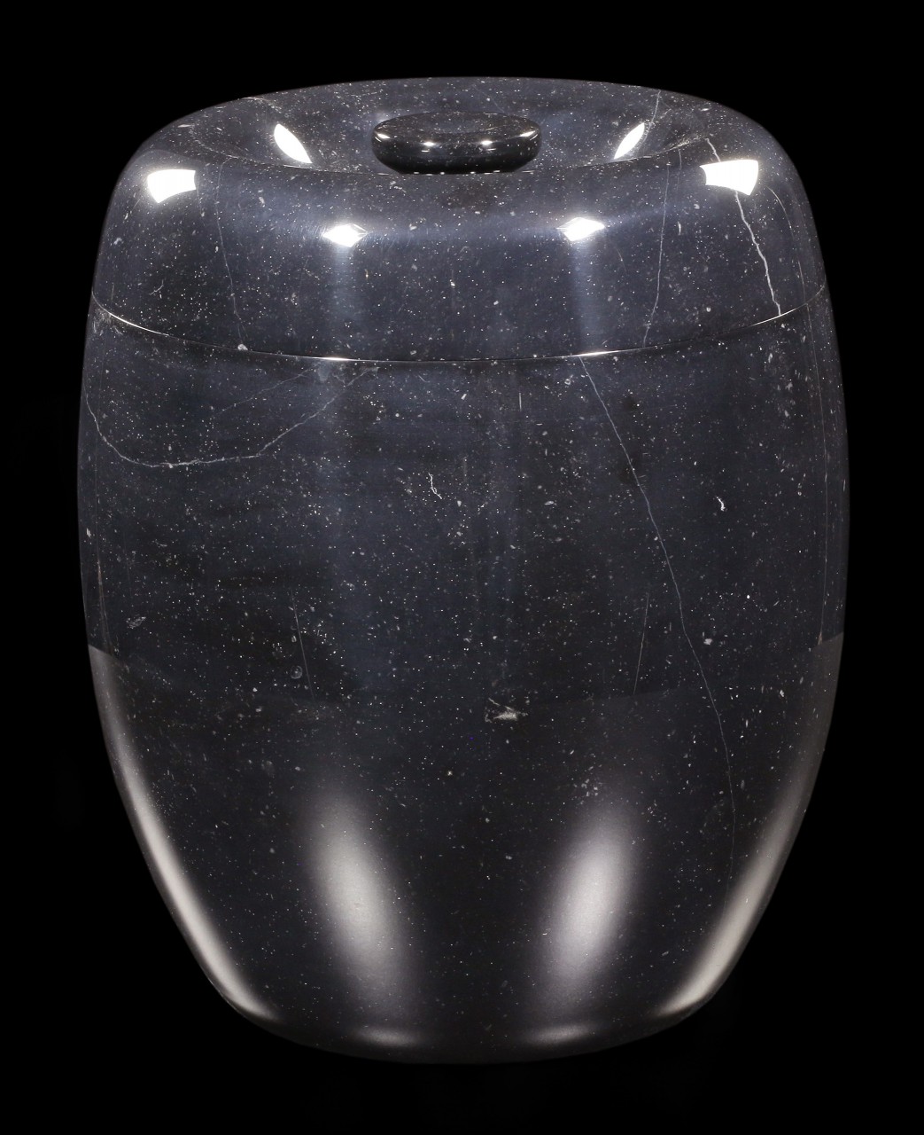 Black Marble Animal Urn - Gramercy